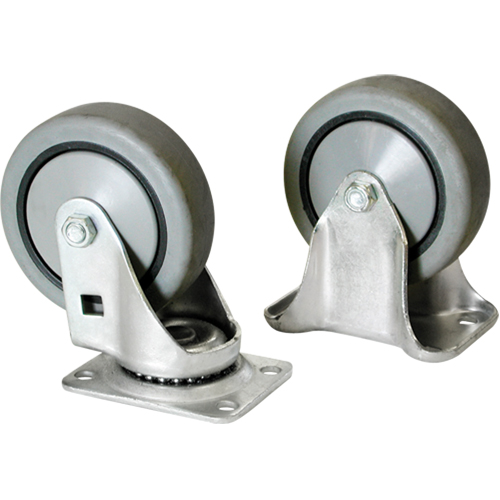 Extra Large Tote with 4" Wheels, 223 US gal. Capacity NTL Industrial