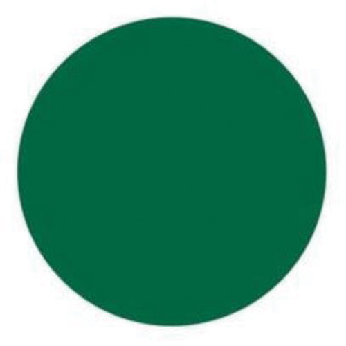 &eacute;tiquettes rondes inscriptibles, Cercle, 1,5" lo x 1,5" la, Vert NTL Industrial