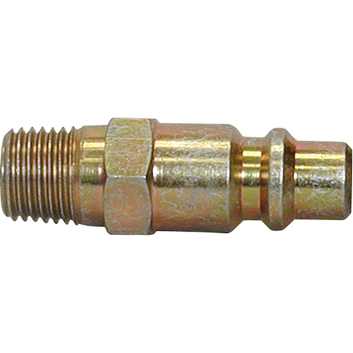 Quick Couplers - 3/8" Industrial, One Way Shut-Off - Plugs, 1/4" NTL Industrial