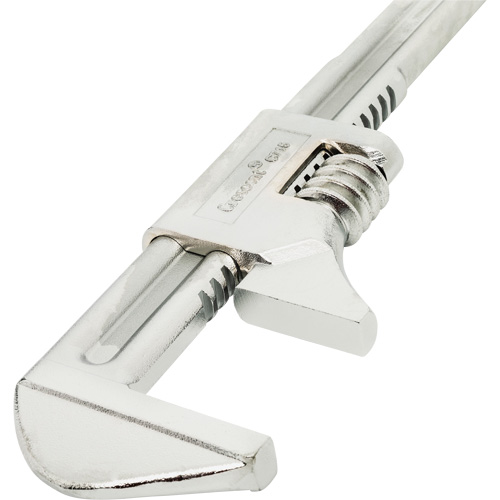 Automotive Wrench, 15" L, 19.3 mm Max Width, Chrome NTL Industrial