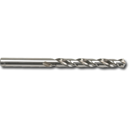Bright Finish Jobber Length Drill Bit, High Speed Steel, 9/16", 6-5/8" L, 4-13/16" Flute, 118° Point Angle NTL Industrial