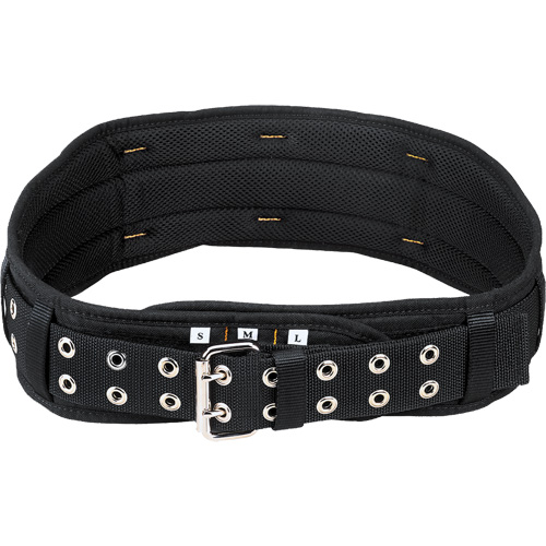 Ceinture de confort matelass&eacute;e de 5" de largeur, Nylon, Noir NTL Industrial