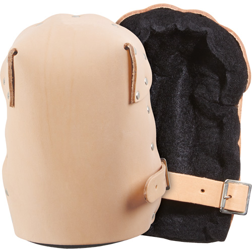 Genouill&egrave;re r&eacute;sistante, Style Boucle, Prot&egrave;ge-genoux Cuir, Tampons Mousse NTL Industrial