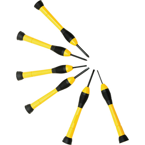 Precision Screwdriver Set, 6 Pcs. NTL Industrial