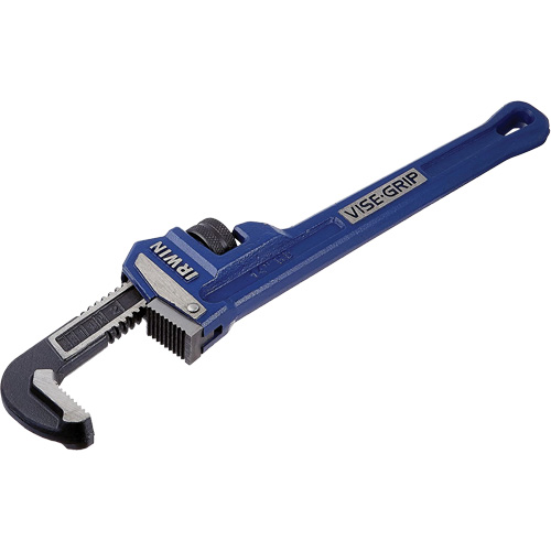 Cast Iron Pipe Wrench, 1-1/2" Jaw Capacity, 10" Long NTL Industrial