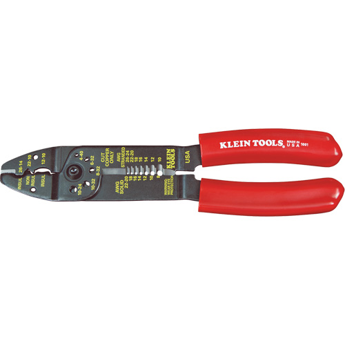 Multi Tool, Stripper, Crimper, Wire Cutter, 8-1/2" L NTL Industrial