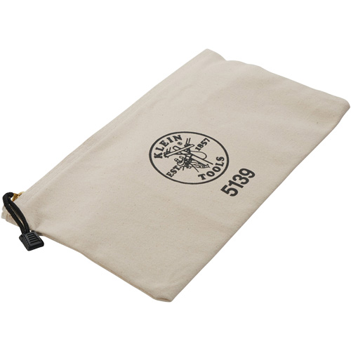 Pochette pour outils avec fermeture &agrave; glissi&egrave;re, Toile, 1 pochettes, Beige NTL Industrial