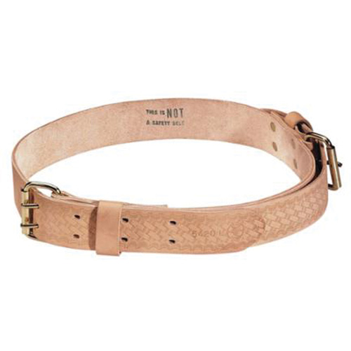 Ceinture pour fil d'attache robuste de monteur de charpentes m&eacute;talliques, Cuir, Havane NTL Industrial