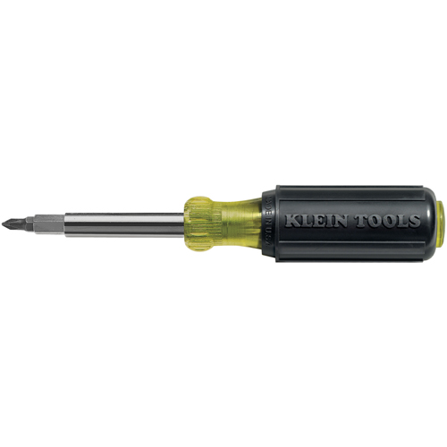  10-in-1 Screwdriver / Nutdriver, 7-3/4" L, Cushion Grip Handle NTL Industrial