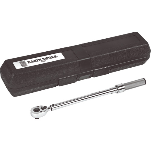 Torque Wrench, Click, 3/8" Square Drive, 10-100 ft-lb/13.6-135.6 Nm NTL Industrial
