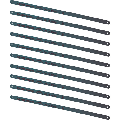 Lames de scie &agrave; m&eacute;taux, Bim&eacute;tal, 12" lo, 24 dents par pouce NTL Industrial