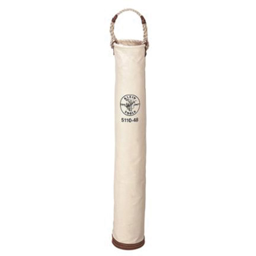 Sac pour tuyaux de ligne, 48" h, Toile, Brun/Naturel NTL Industrial
