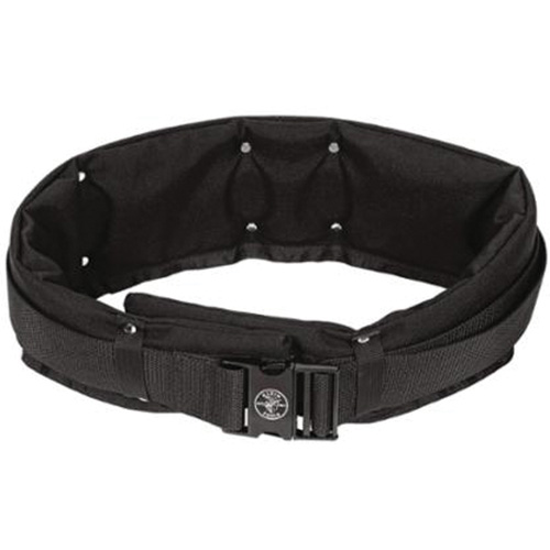 Large PowerLine Padded Tool Belt, Nylon, Black NTL Industrial