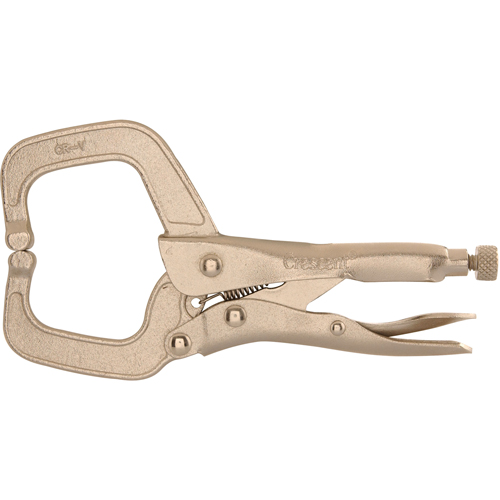 Locking Pliers, 6" Length, C-Clamp NTL Industrial