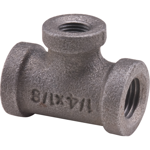 T&eacute;, R&eacute;ducteur, Galvanis&eacute;, 1" x 1/2" x 3/4" NTL Industrial
