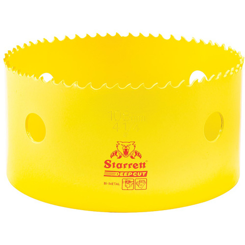 Bi-Metal Holesaw - 4-1/4", 4-1/4", 2" Depth of Cut, Bi-Metal NTL Industrial