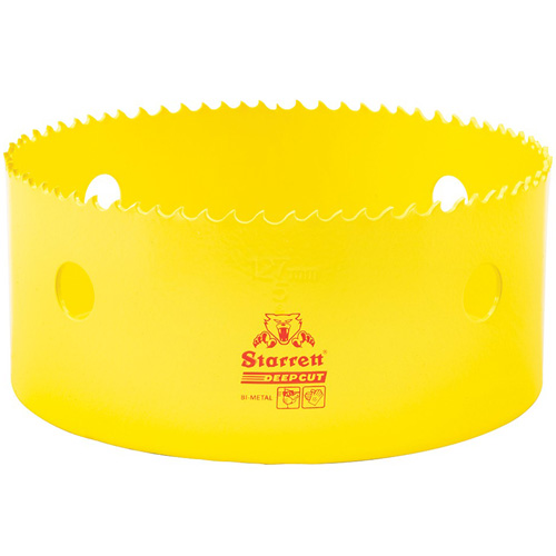 Scie &agrave; cloche bim&eacute;tal 5", 5", Profondeur de la coupe 2", Bim&eacute;tal NTL Industrial