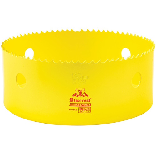 Scie &agrave; cloche bim&eacute;tal 5-1/2", 5-1/2", Profondeur de la coupe 2", Bim&eacute;tal NTL Industrial