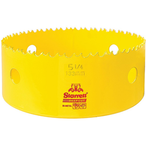 Bi-Metal Holesaw - 5-1/4", 5-1/4", 2" Depth of Cut, Bi-Metal NTL Industrial