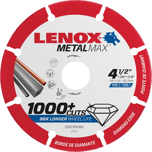 Metalmax Circular Saw Blades, 4-1/2", Metal/Non-Ferrous Use NTL Industrial
