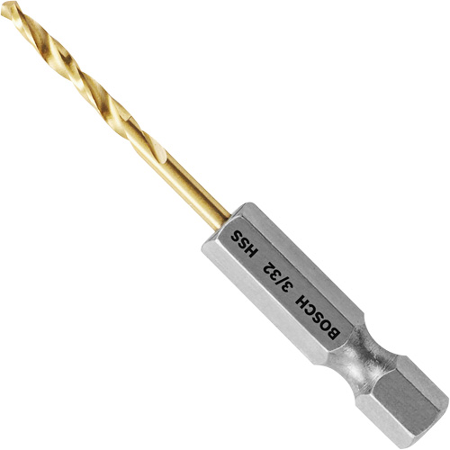 Impact Tough Drill Bit, High Speed Steel, 3/4" Flute, 118° Point NTL Industrial
