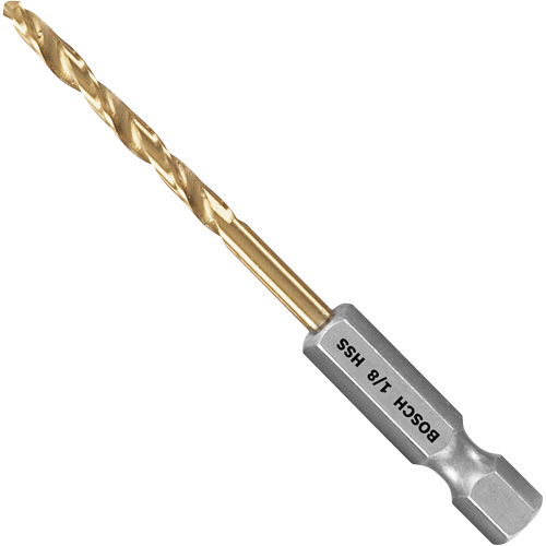 Foret Impact Tough, Acier rapide, Cannelure 1-3/4", Pointe de 135° NTL Industrial