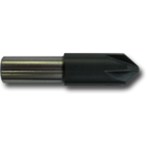 Fraise conique, 1/2", Acier rapide, Angle de 82°, 6 cannelures NTL Industrial