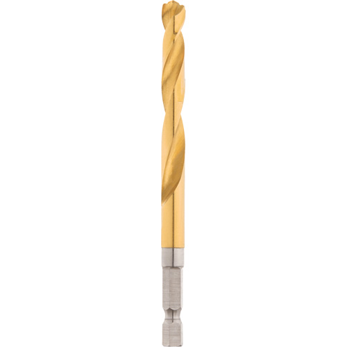 Shockwave Drill Bit, 5/16", Titanium, 2-39/64" Flute, 135° Point NTL Industrial