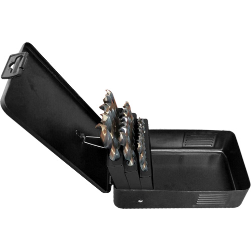 Jobber Length Drill Bit Set, 29 Pieces, High Speed Steel NTL Industrial