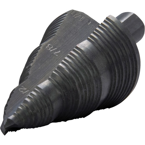Foret &eacute;tag&eacute; &agrave; trous multiples no 9, 3/16" - 1-1/8", Acier rapide NTL Industrial
