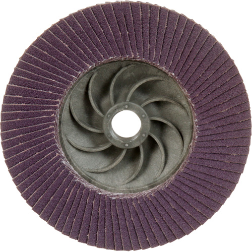 769F Quick Change Flap Disc, 4-1/2" x 5/8"-11, Type 27, 120+ Grit, Ceramic NTL Industrial