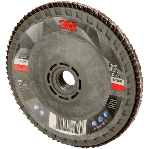 769F Quick Change Flap Disc, 4-1/2" x 5/8"-11, Type 29, 120+ Grit, Ceramic NTL Industrial