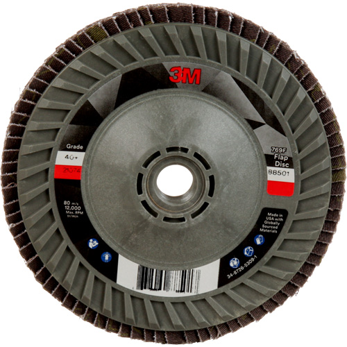 769F Quick Change Flap Disc, 5" x 5/8"-11, Type 29, 40+ Grit, Ceramic NTL Industrial
