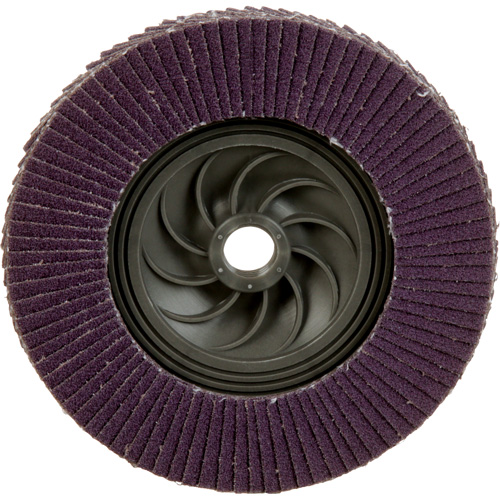 769F Quick Change Flap Disc, 5" x 5/8"-11, Type 27, 80+ Grit, Ceramic NTL Industrial