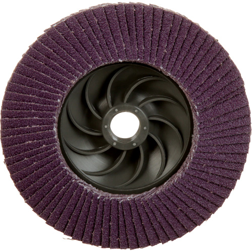 Disque &agrave; lamelles &agrave; changement rapide 769F, 4-1/2" x 5/8"-11, Type 29, Grain 80+, C&eacute;ramique NTL Industrial