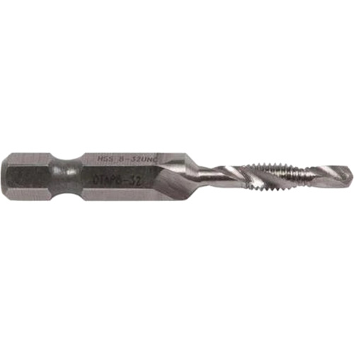 Drill/Tap Bit, #8, High Speed Steel NTL Industrial