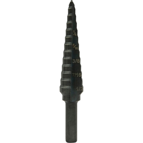 Step Bit, 1/8"/3.2 mm - 1/2"/12.7 mm  NTL Industrial