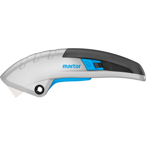 Secupro Martego Retractable Safety Knife, 9 mm, Ceramic, Heavy-Duty, Aluminum Handle NTL Industrial
