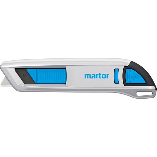 Secunorm 500 Retractable Safety Knife, 9 mm, Aluminum Handle NTL Industrial