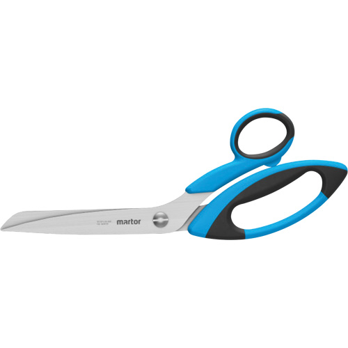 SECUPLUS 568 Stainless Steel Safety Scissors, 12-99/100", Rings Handle NTL Industrial