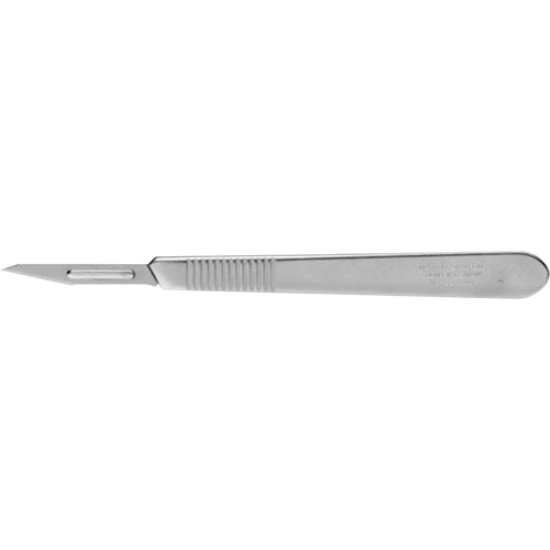 Small GRAFIX Scalpel with Prominent Point, Metal Blade NTL Industrial