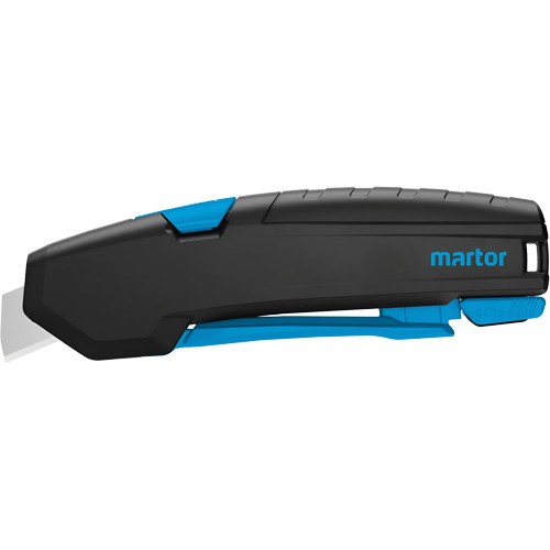 SECUPRO 425 Safety Knife with Rounded-Tip Trapezoid Blade, 15 mm, Plastic Handle NTL Industrial