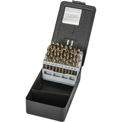 Heavy-duty Screw Machine Drill Bit Set, 26 Pieces, High Speed Cobalt NTL Industrial