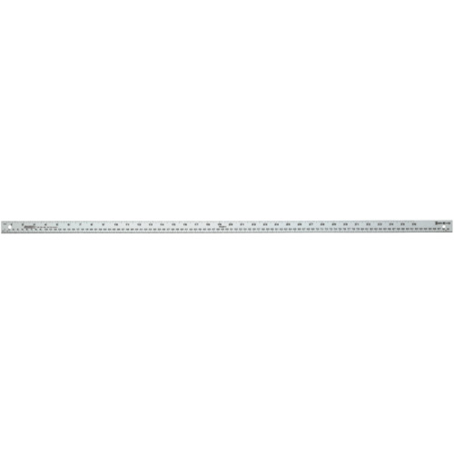 M&egrave;tre-r&egrave;gle m&eacute;trique/imp&eacute;rial, 3.28'/1 m lo, Aluminium, Graduations de 1/8" (1 mm) NTL Industrial