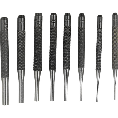 Drive Pin Punches, 8 Pieces NTL Industrial