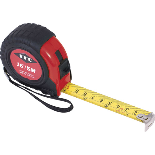 ITM-316R M&egrave;tre &agrave; ruban m&eacute;trique, 3/4" x 16' NTL Industrial