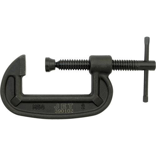 Serre-joint en C robuste, Capacit&eacute; de 2" (50,8 mm), Profondeur de gorge de 1" (25,4 mm) NTL Industrial