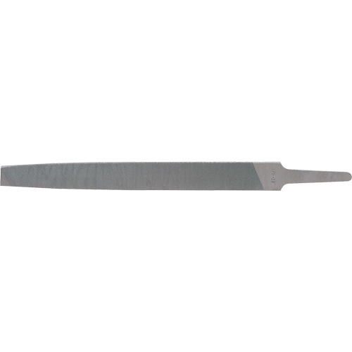 Lime d'usinage, Plat, 8", B&acirc;tarde NTL Industrial