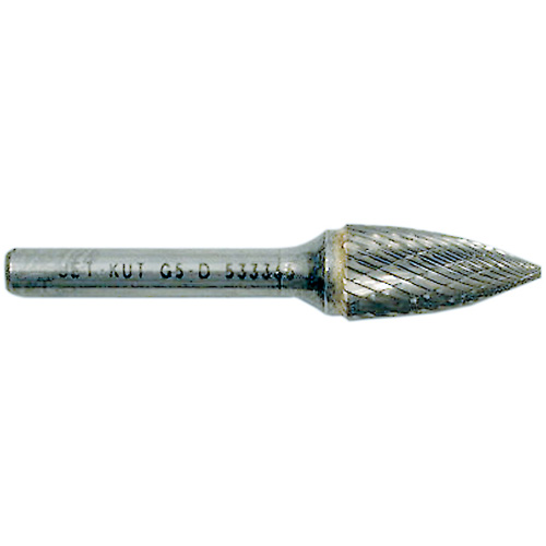 Fraise en forme darbre, 1/4" dia., 1/4" Tige, 5/8" Prof. de la coupe NTL Industrial