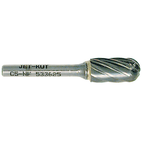 Fraise &agrave; bout sph&eacute;rique pour aluminium et mat&eacute;riaux non ferreux C5-NF JET-KUT, 1/2" dia. NTL Industrial